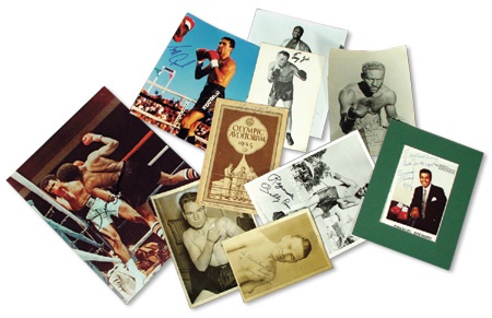 Muhammad Ali & Boxing - Boxing Signed Photograph Collection (42)