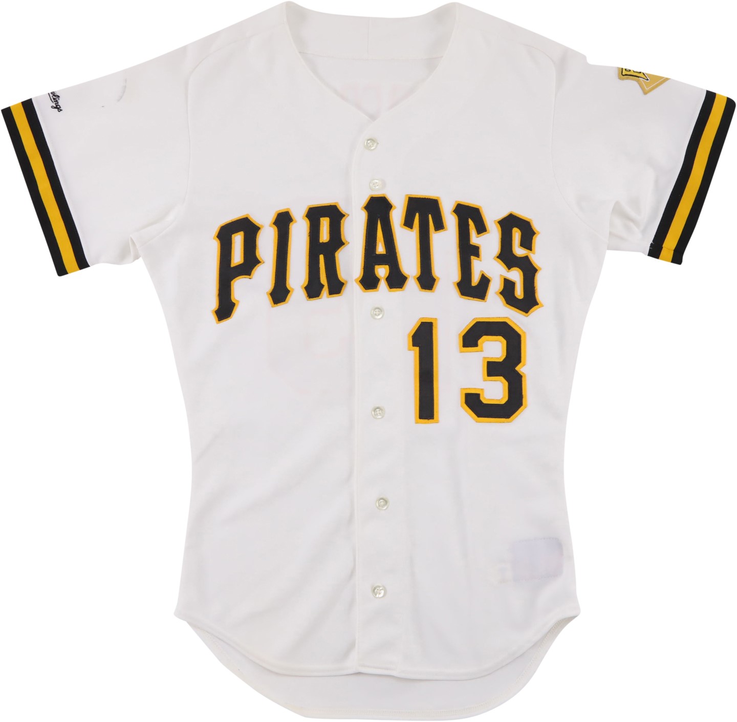 Baseball Equipment - 1992 Jose Lind Pittsburgh Pirates Game Worn Jersey