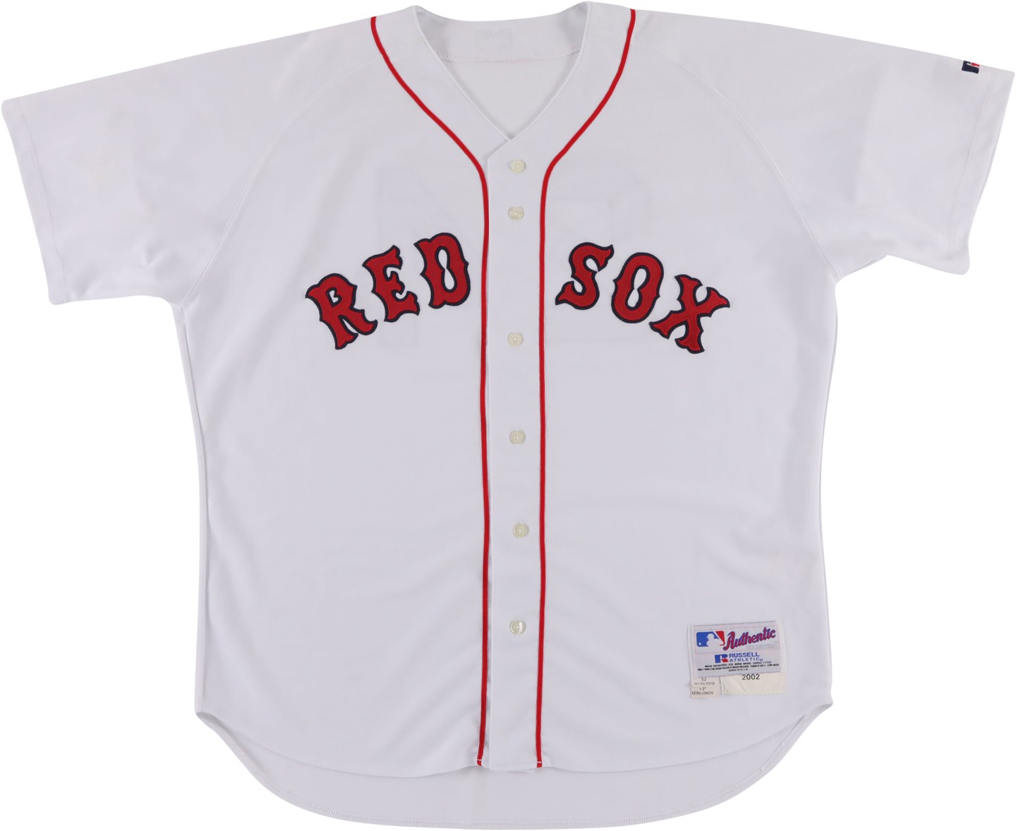 Baseball Equipment - 2002 Manny Ramirez Boston Red Sox Game Worn Jersey