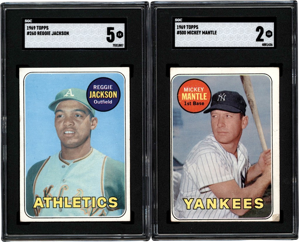 - 1969 Topps Baseball Complete Set (664) w/SGC
