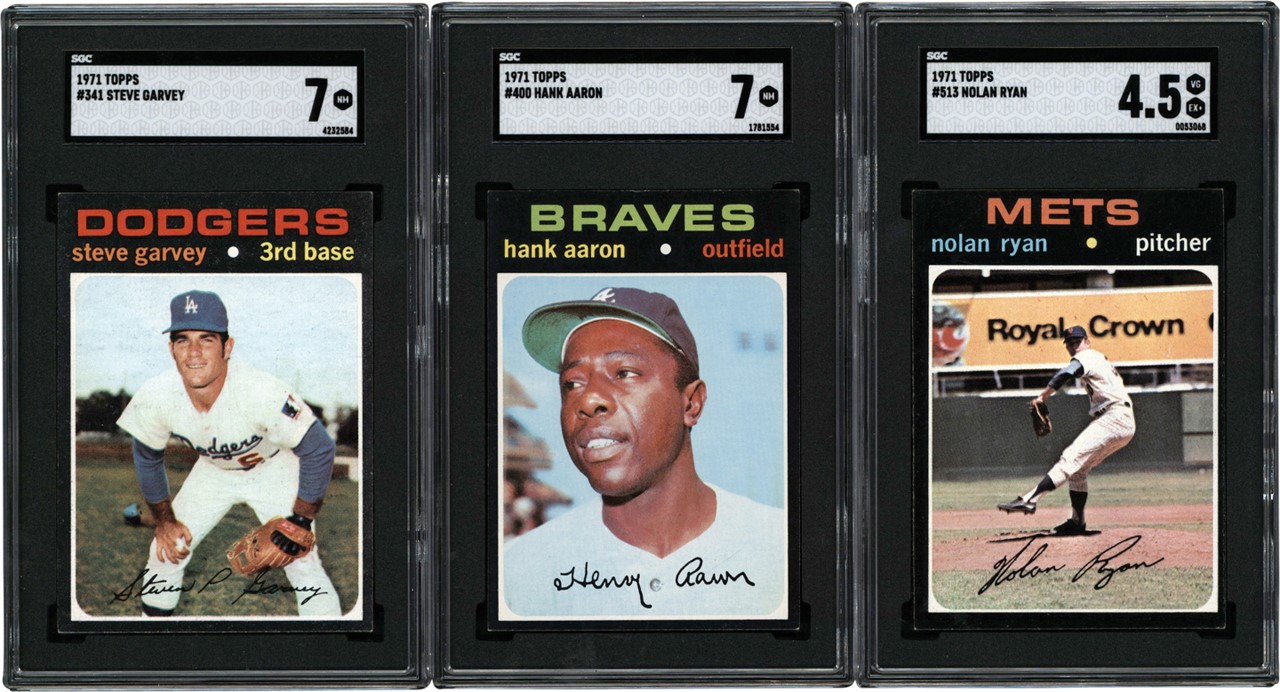 - 1971 Topps Baseball Complete Set (752) w/SGC