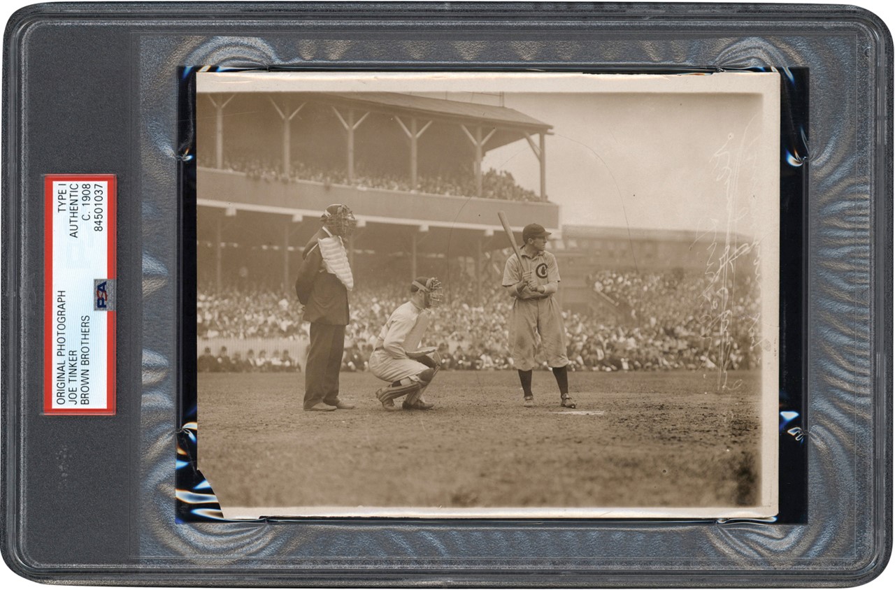 - Circa 1908 Joe Tinker Photograph (PSA Type I)
