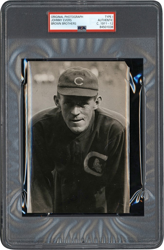 - Circa 1911 Johnny Evers Photograph (PSA Type I)