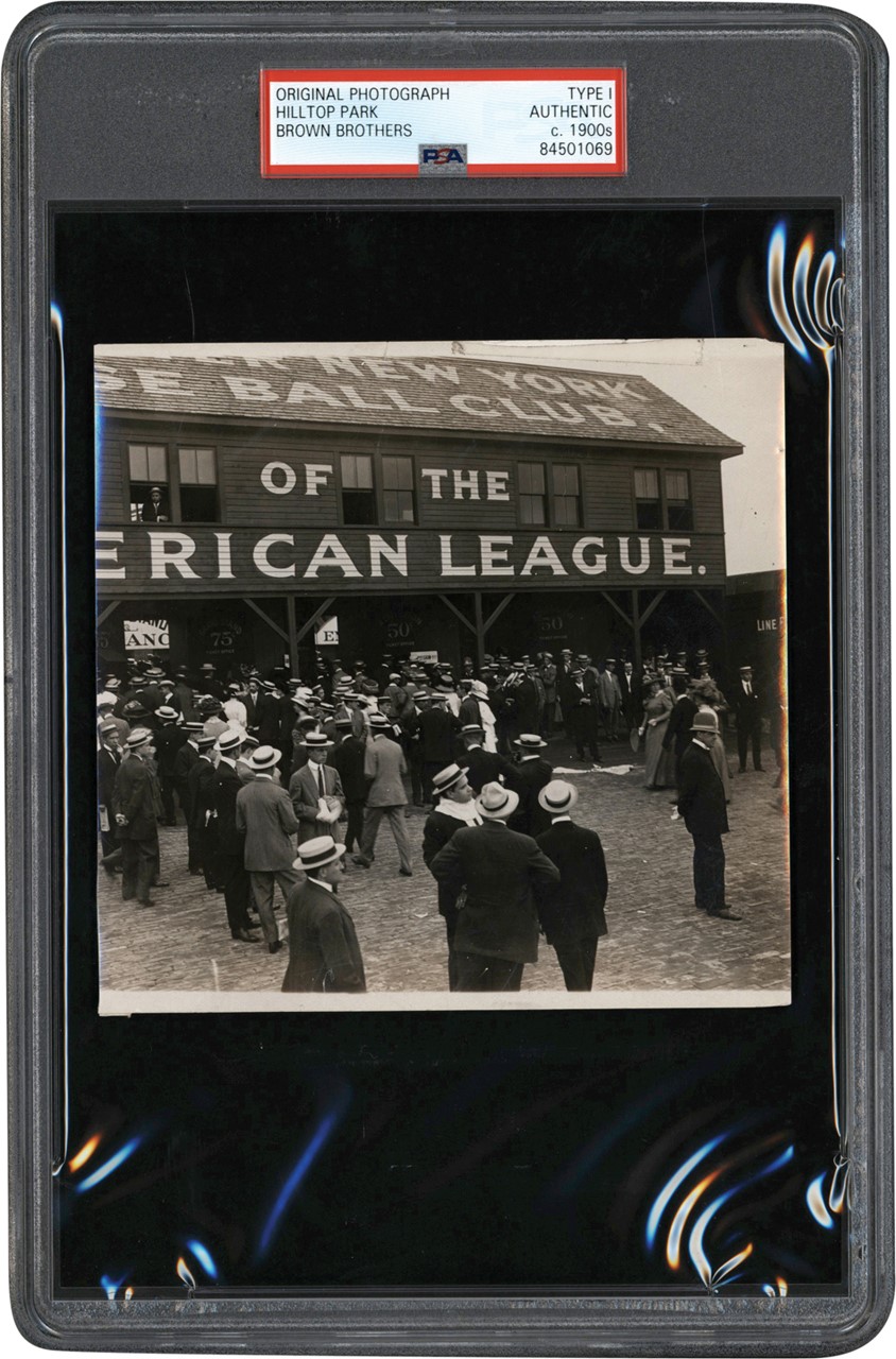 - Early 1900s Hilltop Park Exterior Photograph (PSA Type I)