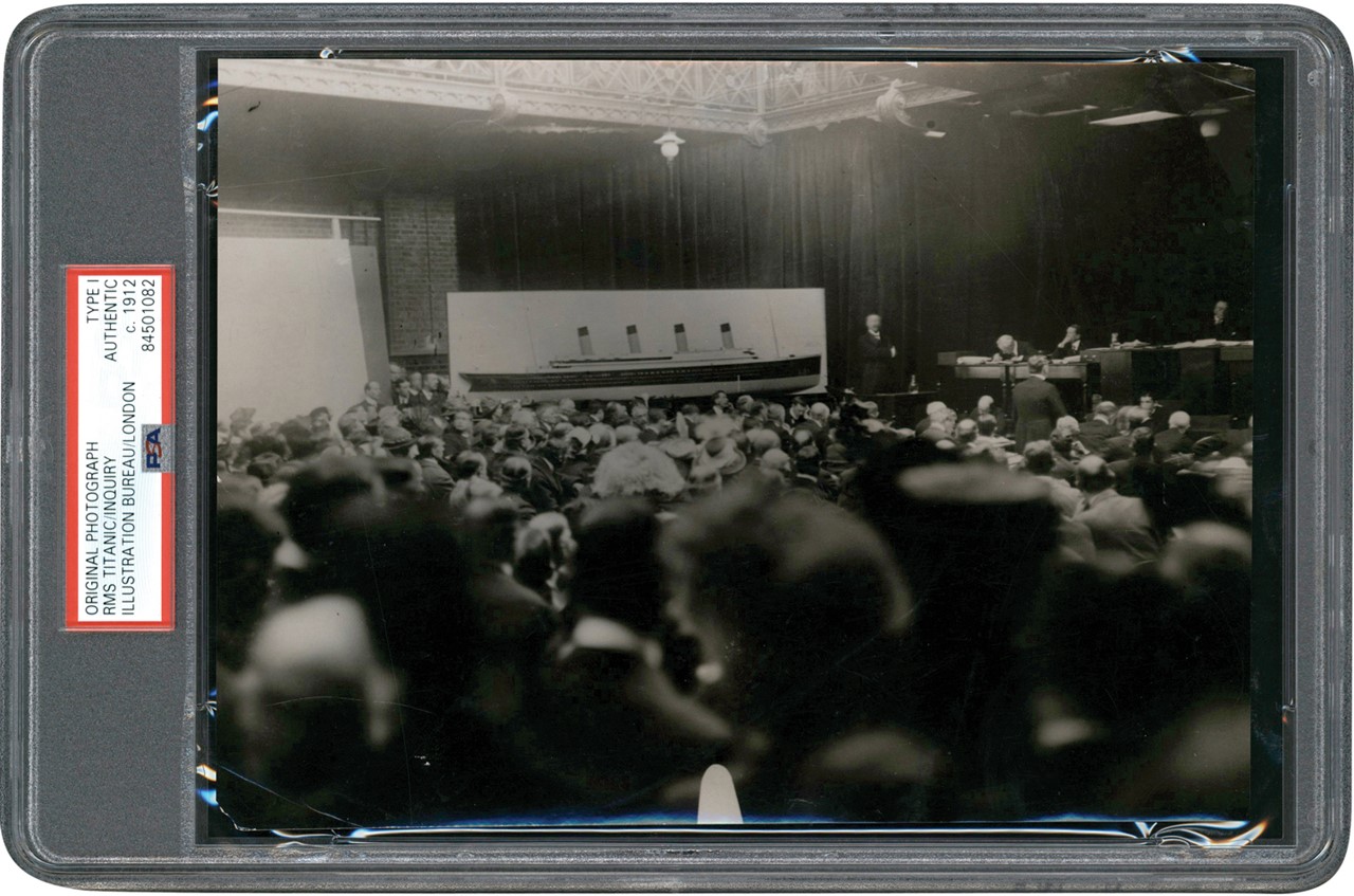 - 1912 Titanic Inquiry Photograph (PSA Type I)