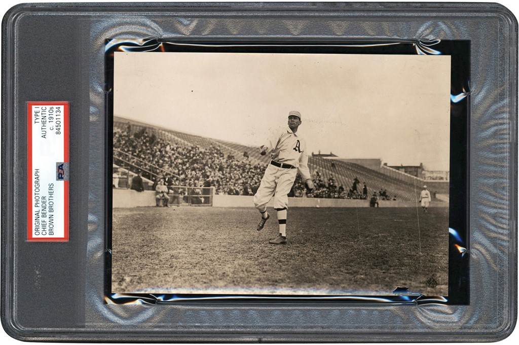 - Circa 1911 Chief Bender Photograph (PSA Type I)