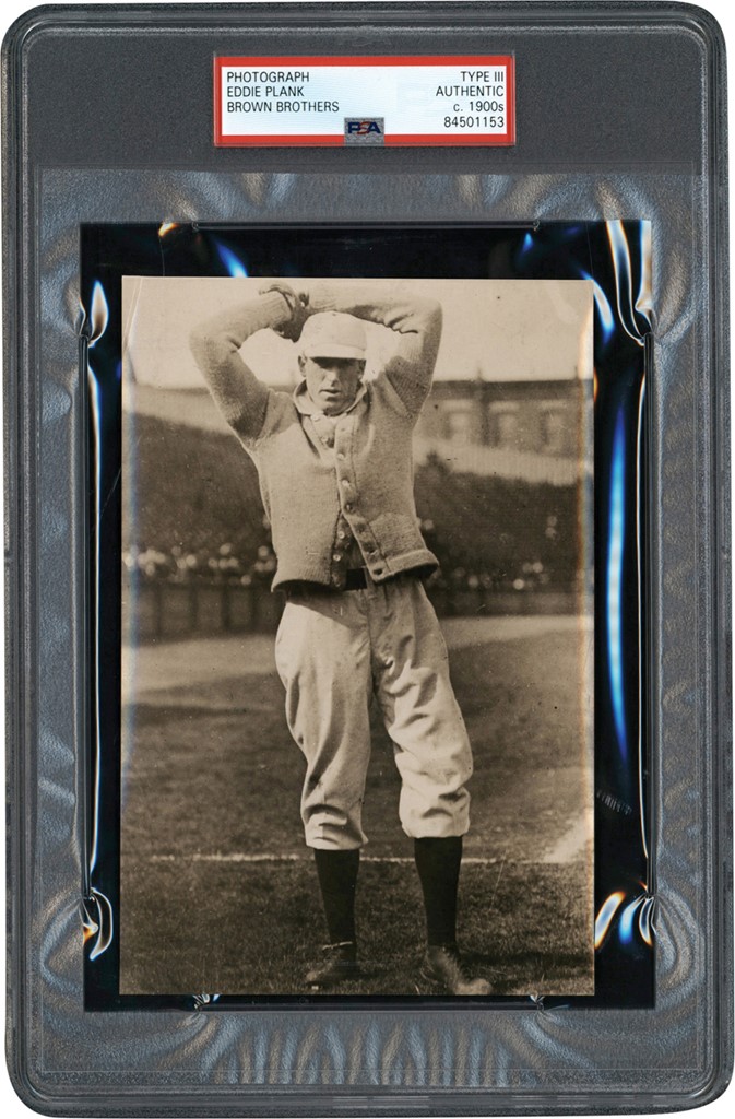 - Eddie Plank Photograph (PSA Type III)