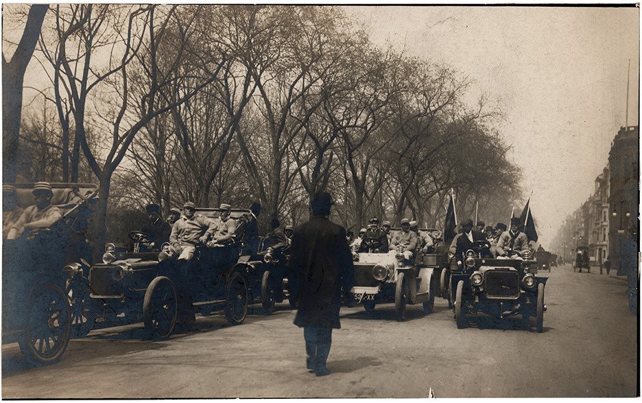 - Circa 1911 Philadelphia Athletics/New York Giants World Series Motorcade Photograph