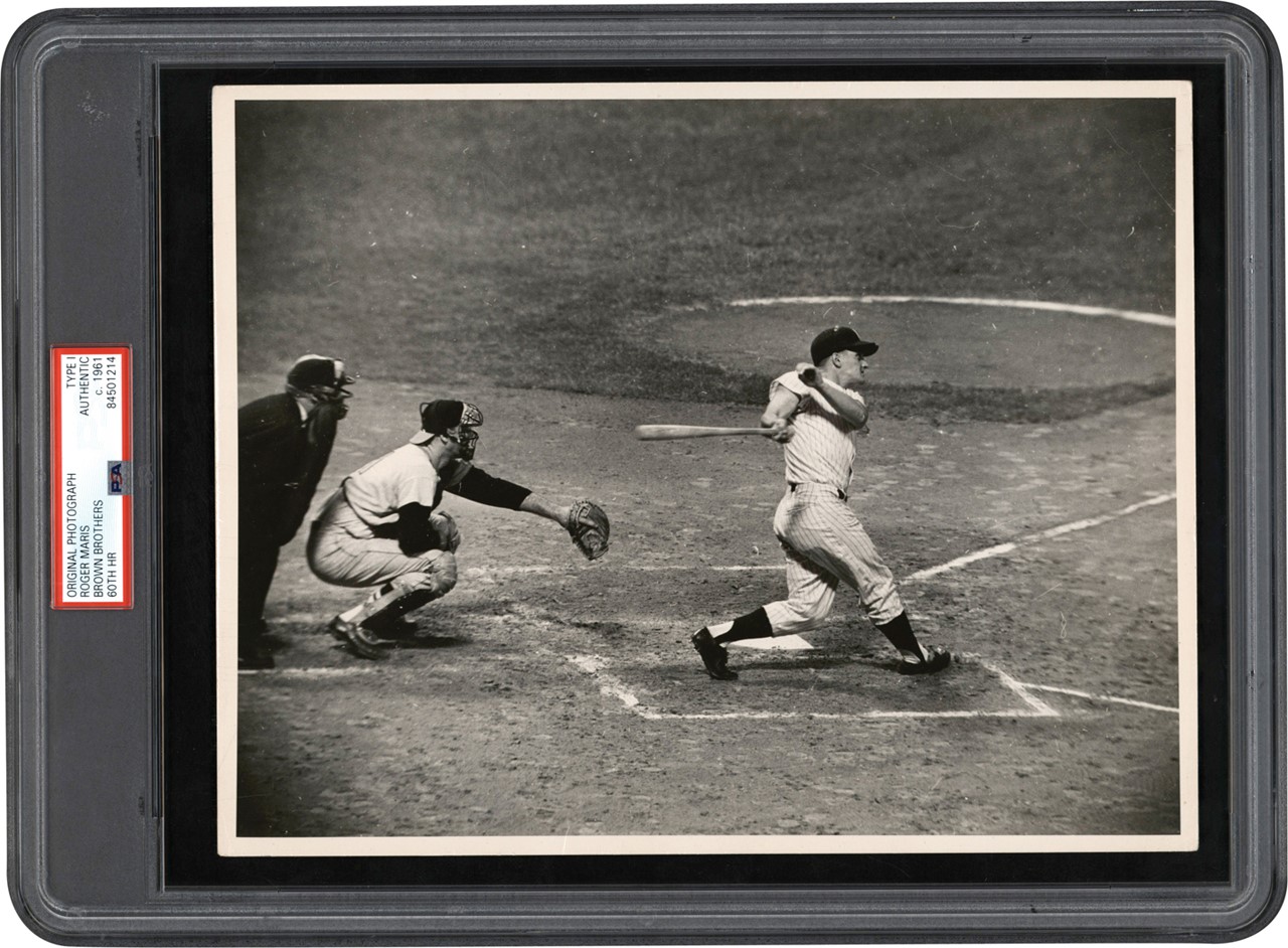 - Roger Maris 60th Home Run Photograph (PSA Type I)