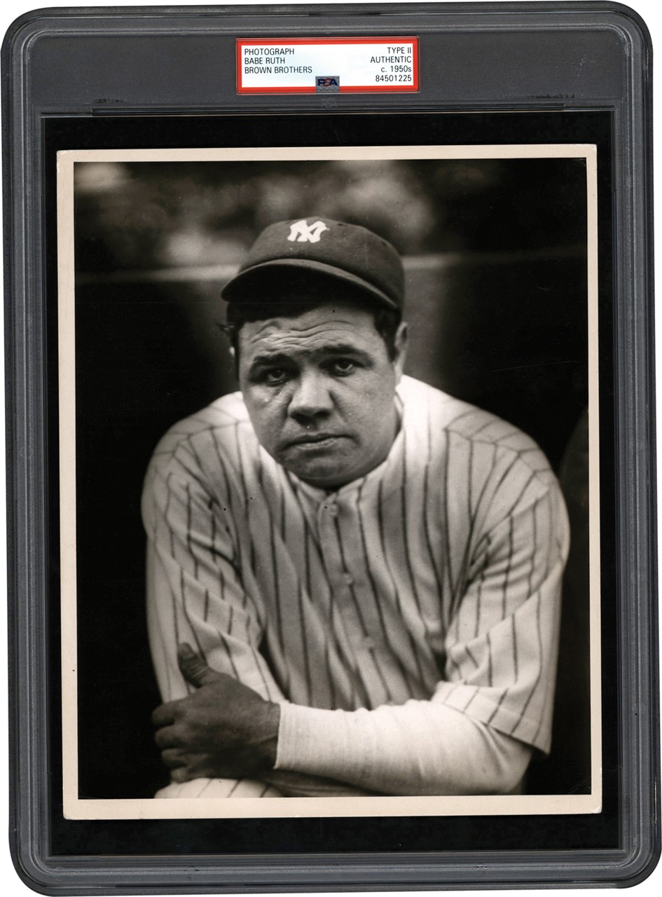 - Babe Ruth Photograph (PSA Type II)