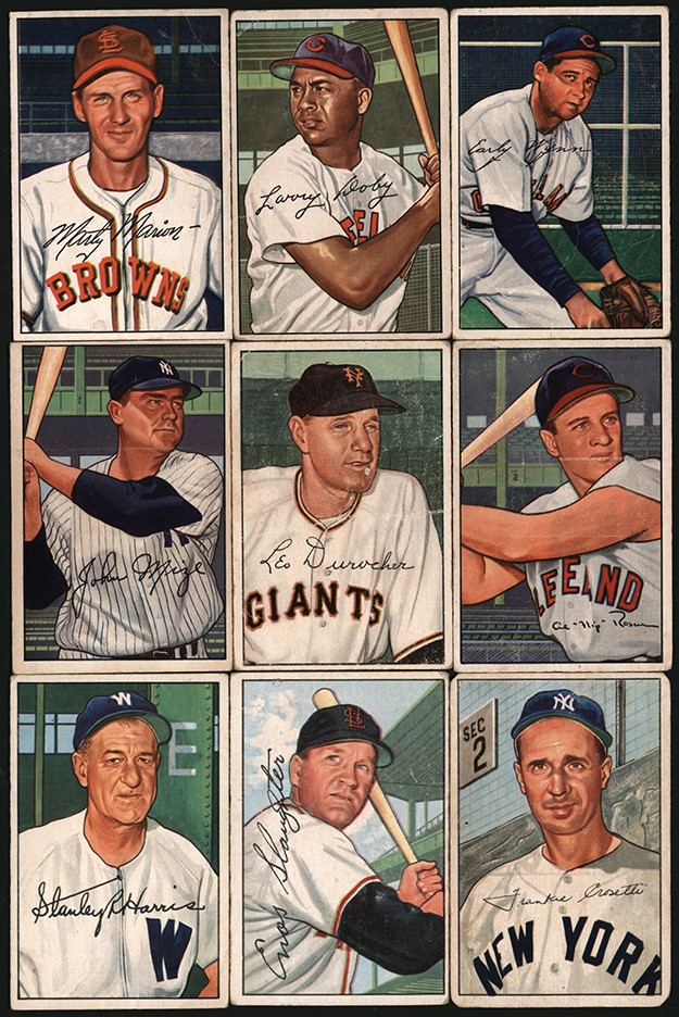 - 952 Bowman Baseball Near-Set (208/252)