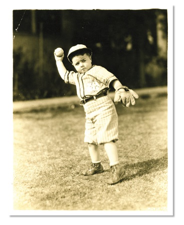 Baseball Photographs - Rare Our Gang Baseball Photograph (8x10”)