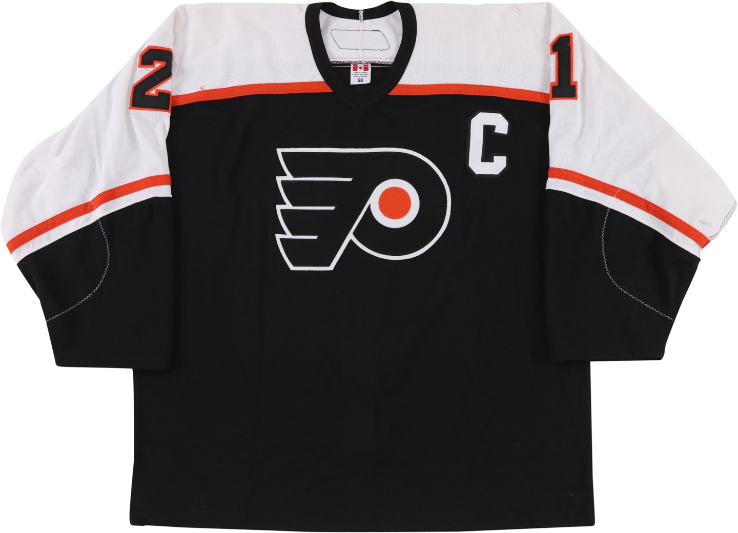 - 2006-07 Peter Forsberg Philadelphia Flyers Game Worn Jersey (MeiGray)