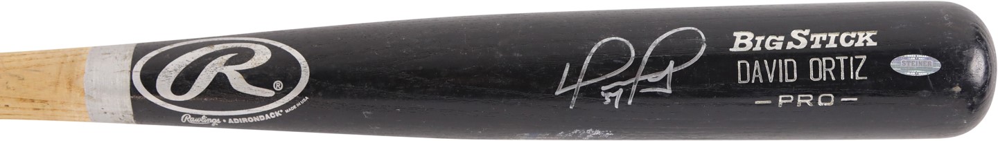 Baseball Equipment - 2007 David Ortiz Boston Red Sox World Championship Season Signed Game Used Bat (PSA GU 8.5)