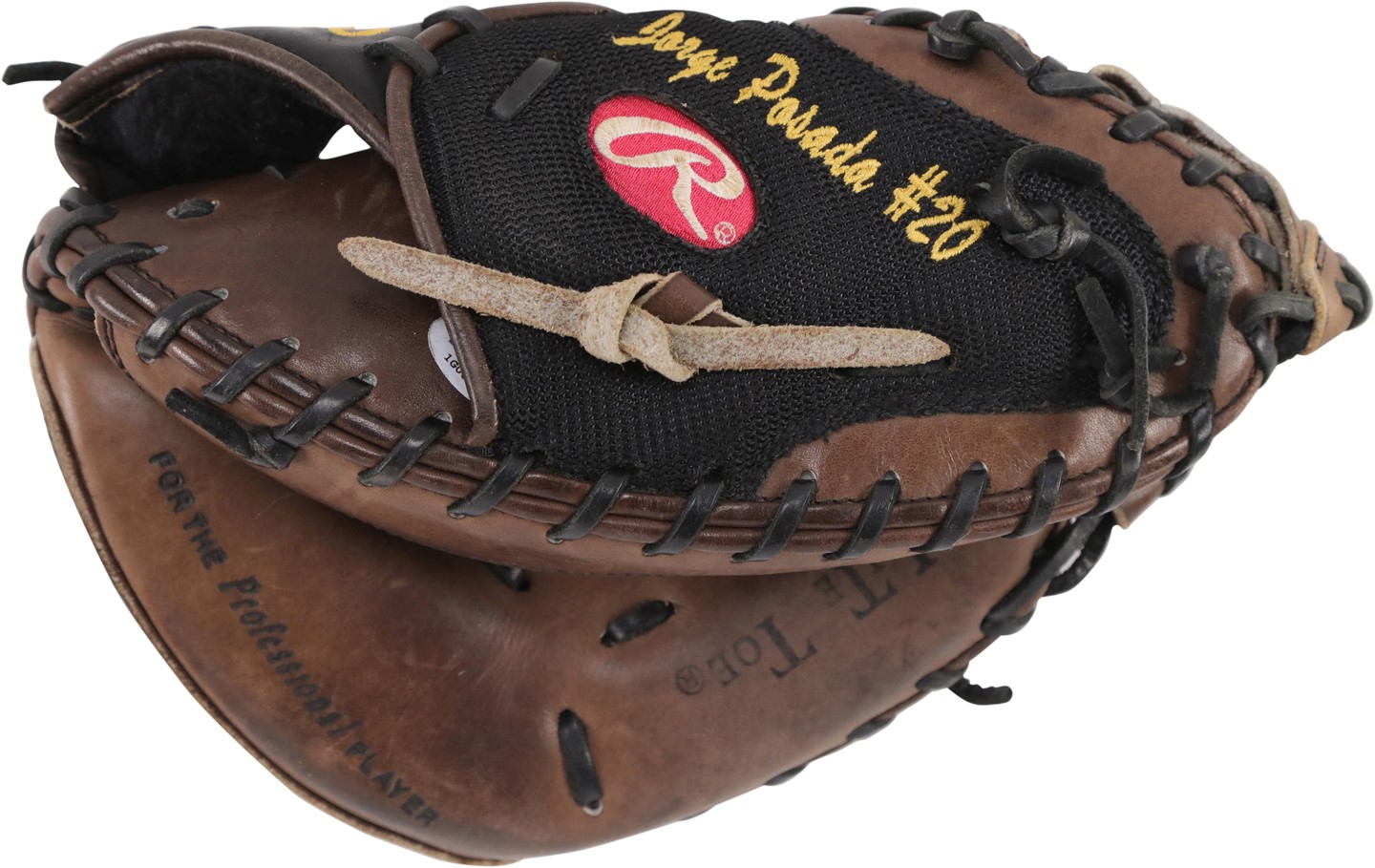 - 2007 Jorge Posada New York Yankees Game Used Catchers Mitt (PSA)