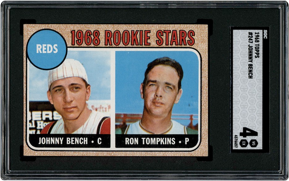 - 968 Johnny Bench Rookie (SGC 4)