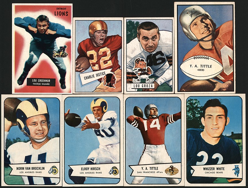 - 952-1994 Football Card Collection w/1957 Topps Partial Set (750+)