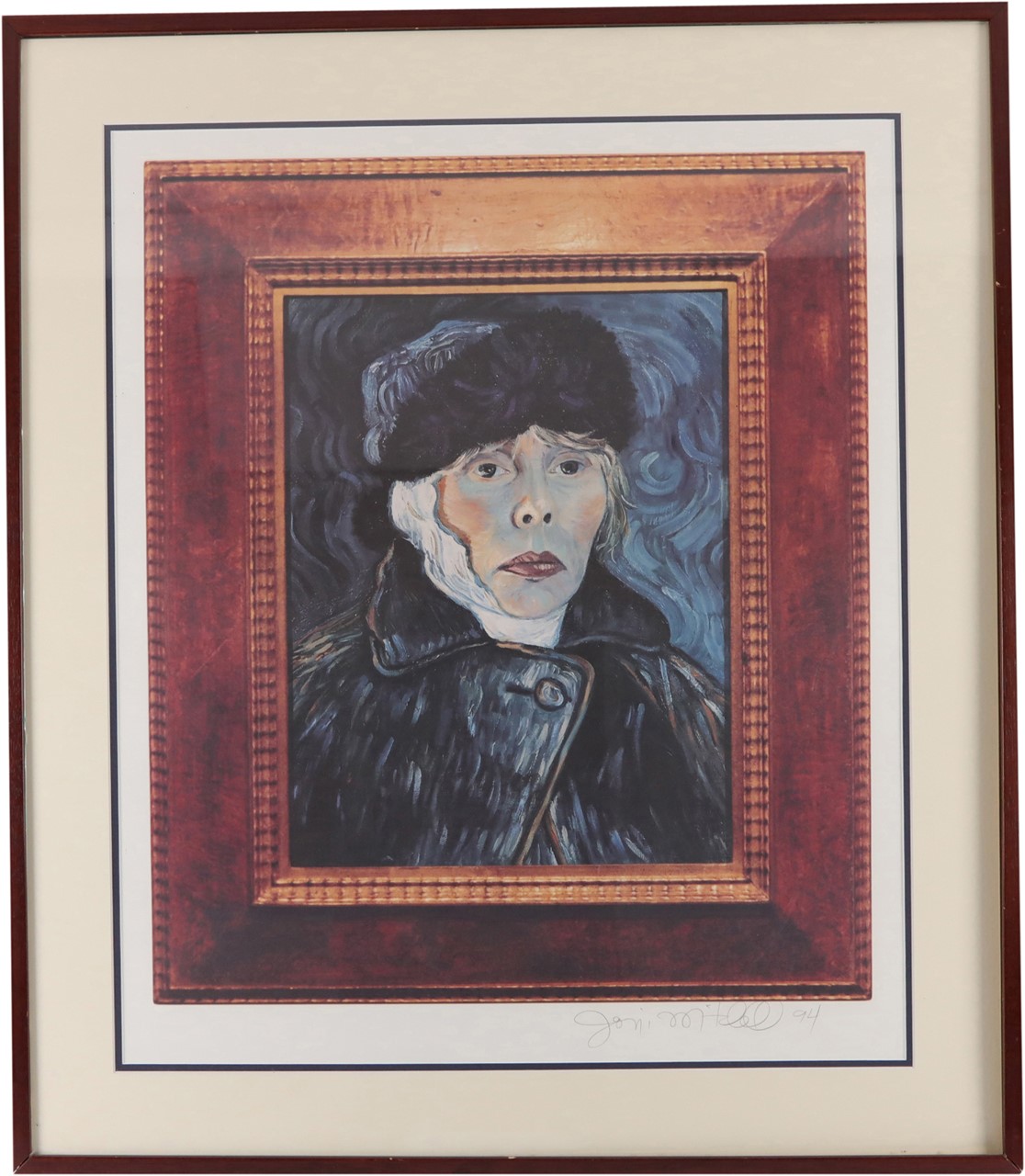 - Joni Mitchell Limited Edition Signed Lithograph