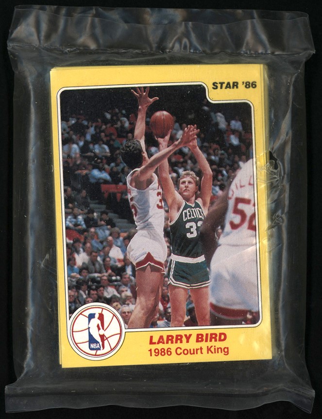 Basketball Cards - 1985-1986 Star Basketball Court Kings Complete Set (33) In Factory Sealed Bag w/Michael Jordan