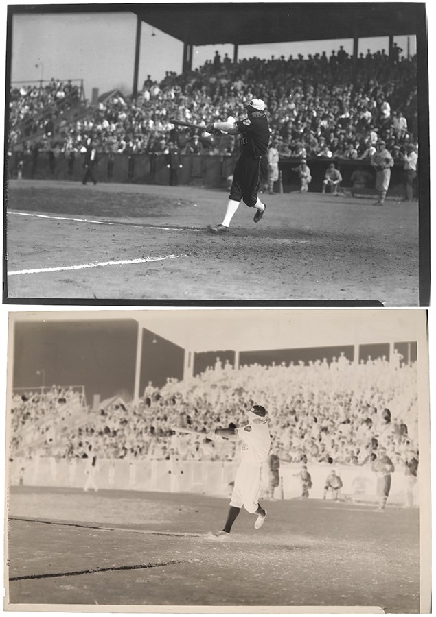 - Circa 1927 Babe Ruth Barnstorming Tour Original Film Negative