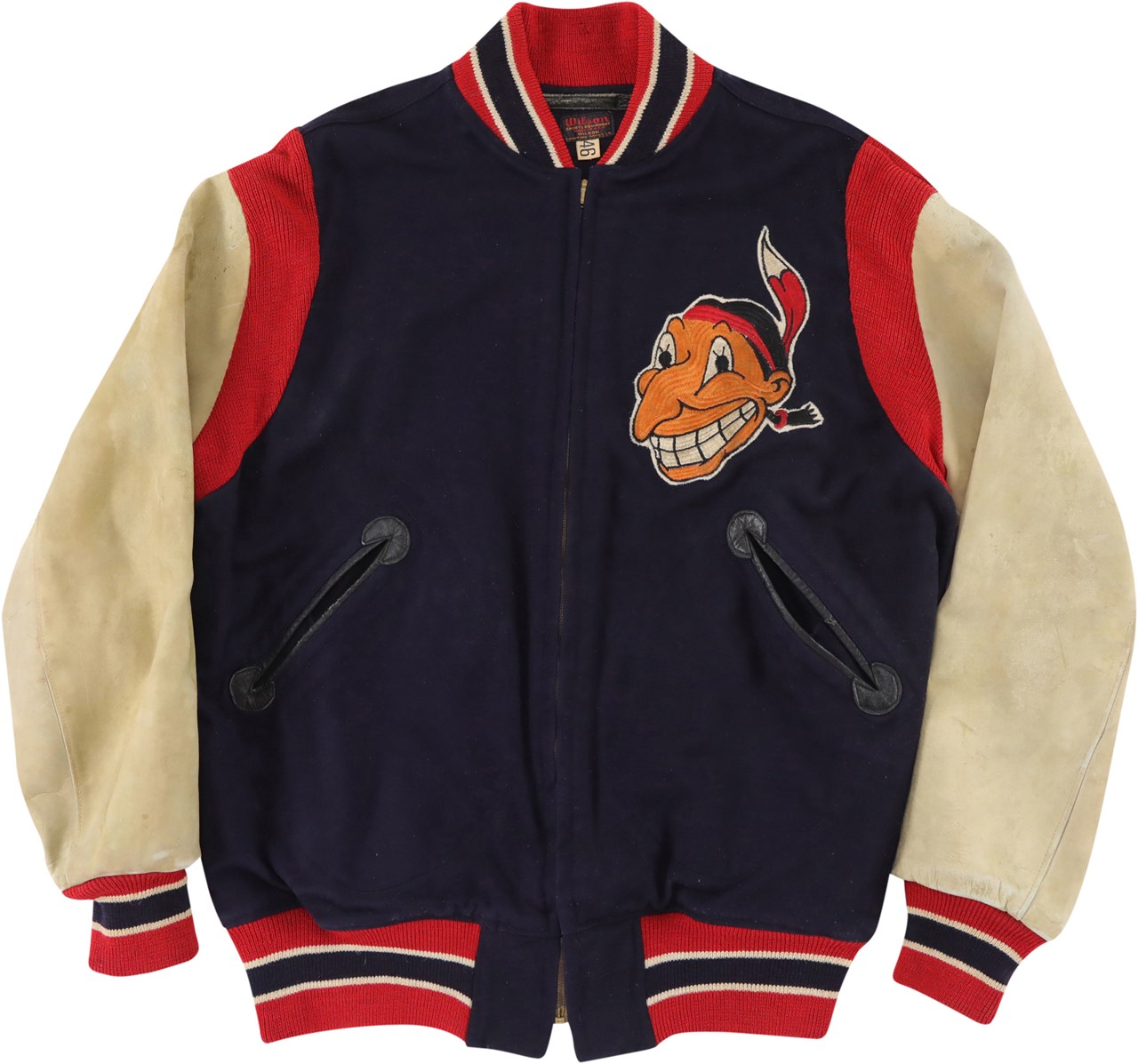 Baseball Equipment - Circa 1948 Al Rosen Cleveland Indians Jacket