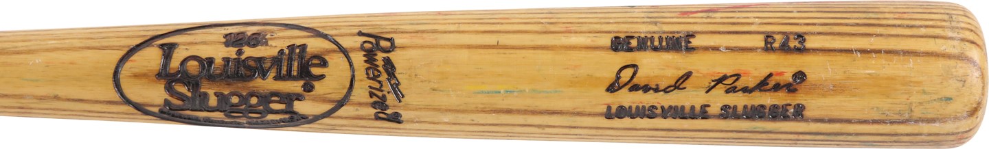 Baseball Equipment - 1980s Dave Parker Cincinnati Reds Game Used Bat