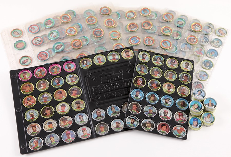 - 971-1990 Topps Coins Set Collection