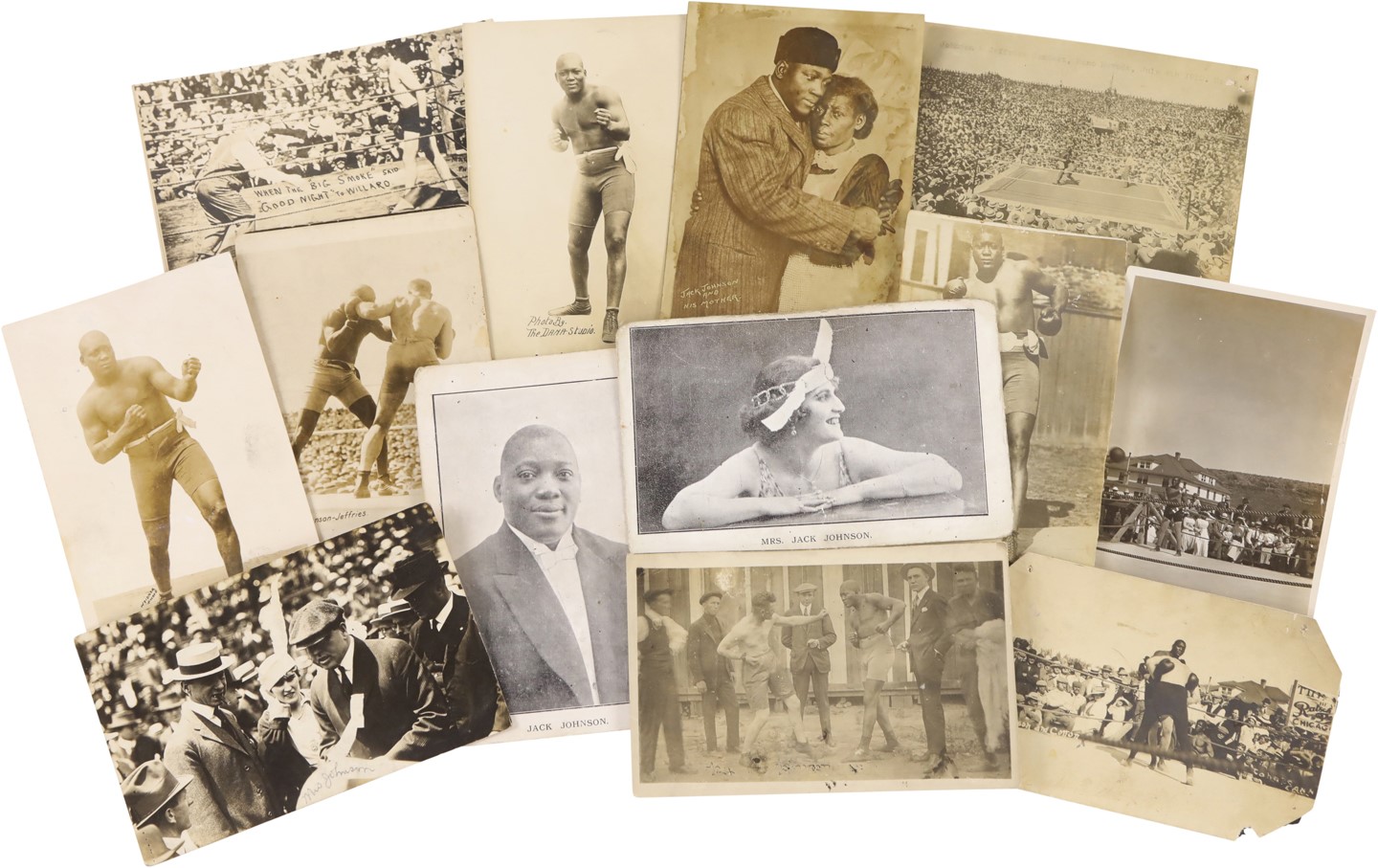 - Vintage Jack Johnson Postcard Collection (29)