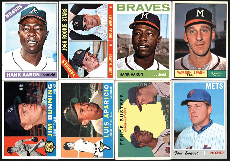 - 1957-1970 Baseball & Football Hall of Famers & Stars Card Collection (56)