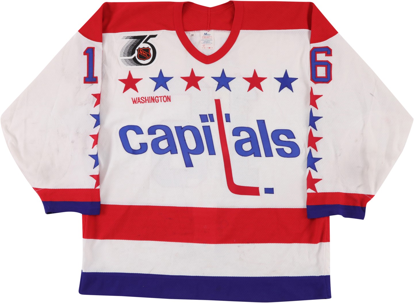- 1991-92 Alan May Washington Capitals Game Worn Jersey
