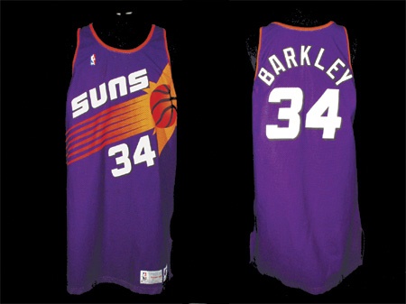 Basketball - 1992-93 Charles Barkley Game Worn Jersey