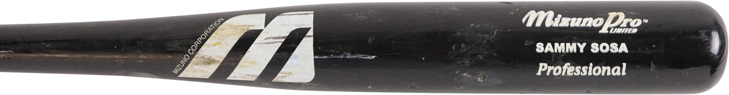 Baseball Equipment - 2000-2001 Sammy Sosa Chicago Cubs Game Used Bat (PSA GU 9)