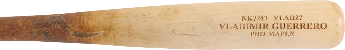 Baseball Equipment - 2007 Vladimir Guerrero Los Angeles Angels Game Used Bat (PSA)