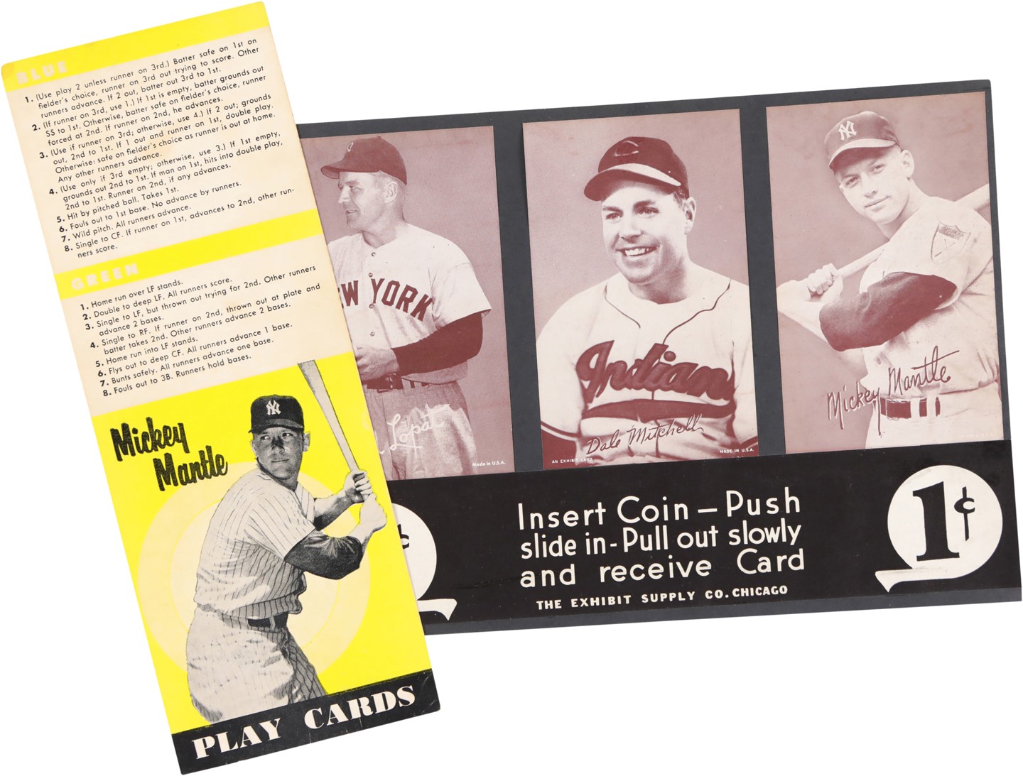- Vintage Mickey Mantle Pemium Duo (2)