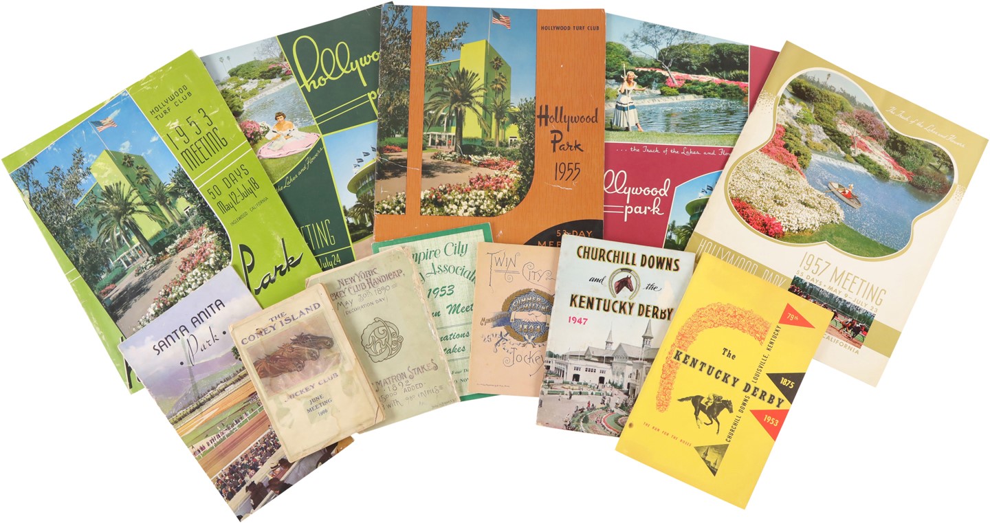 Horse Racing - Horse Racing Nominations, Condition Books, Souvenirs and Entry Slips For Upcoming Races (17)
