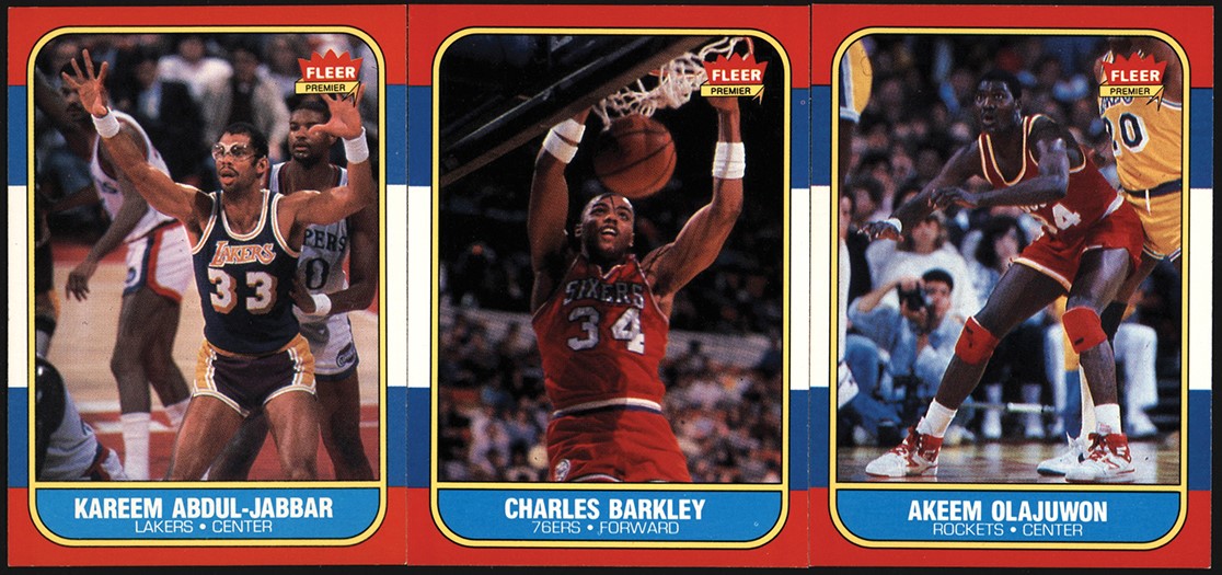 - 1986 Fleer Basketball Near Complete Set (131/132) w/One PSA Graded