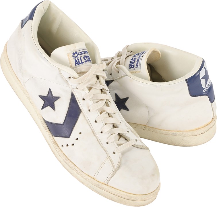 - 983 Michael Jordan Team USA Pan Am Games Training Camp Worn Sneakers - Gifted to Kansas State Employee (MEARS & Consignor LOA)