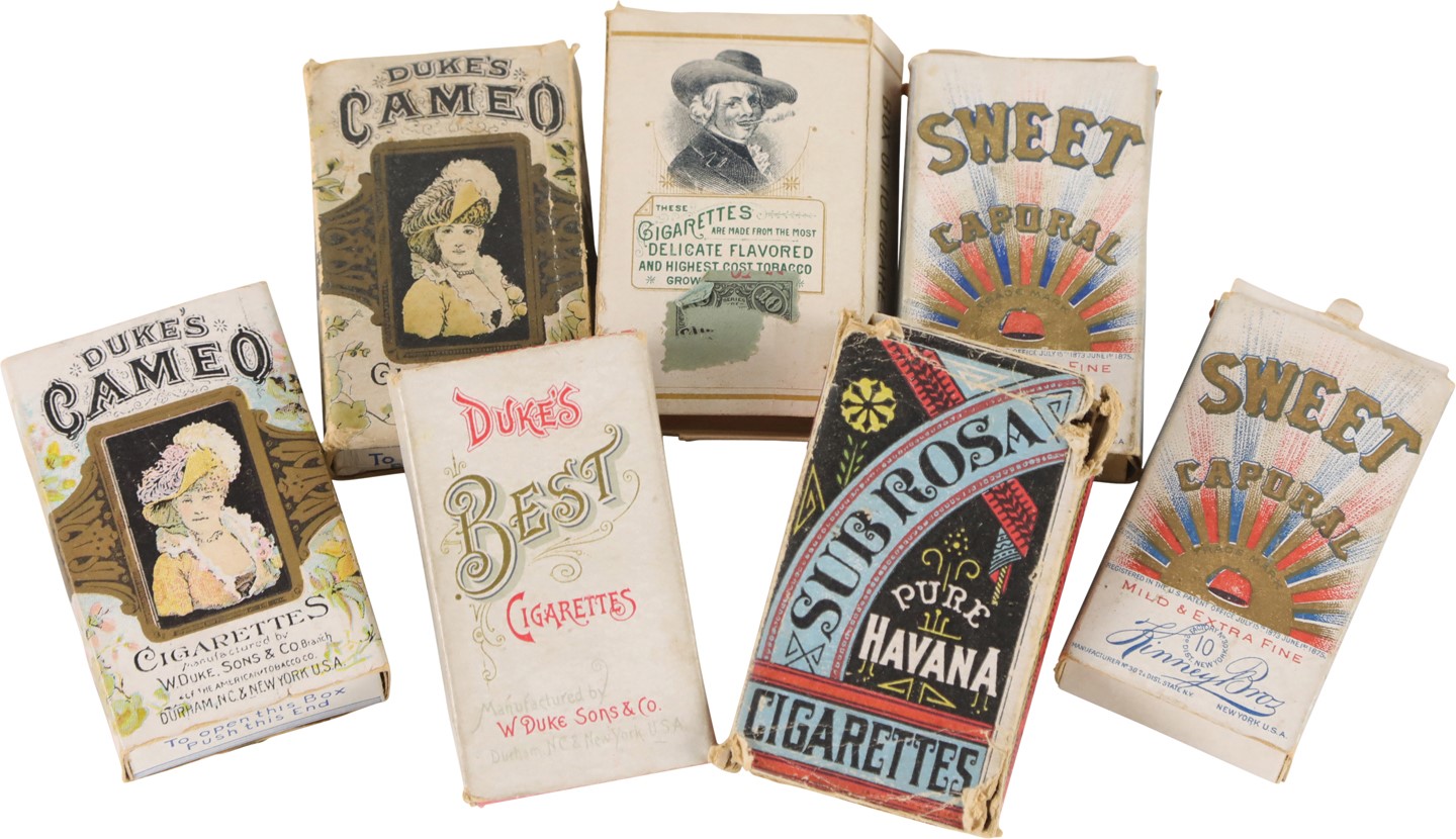- T206 Era Empty Cigarette Packages (7)