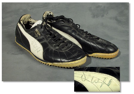 NY Yankees, Giants & Mets - 1980’s Dave Winfield Game Worn Turf Shoes