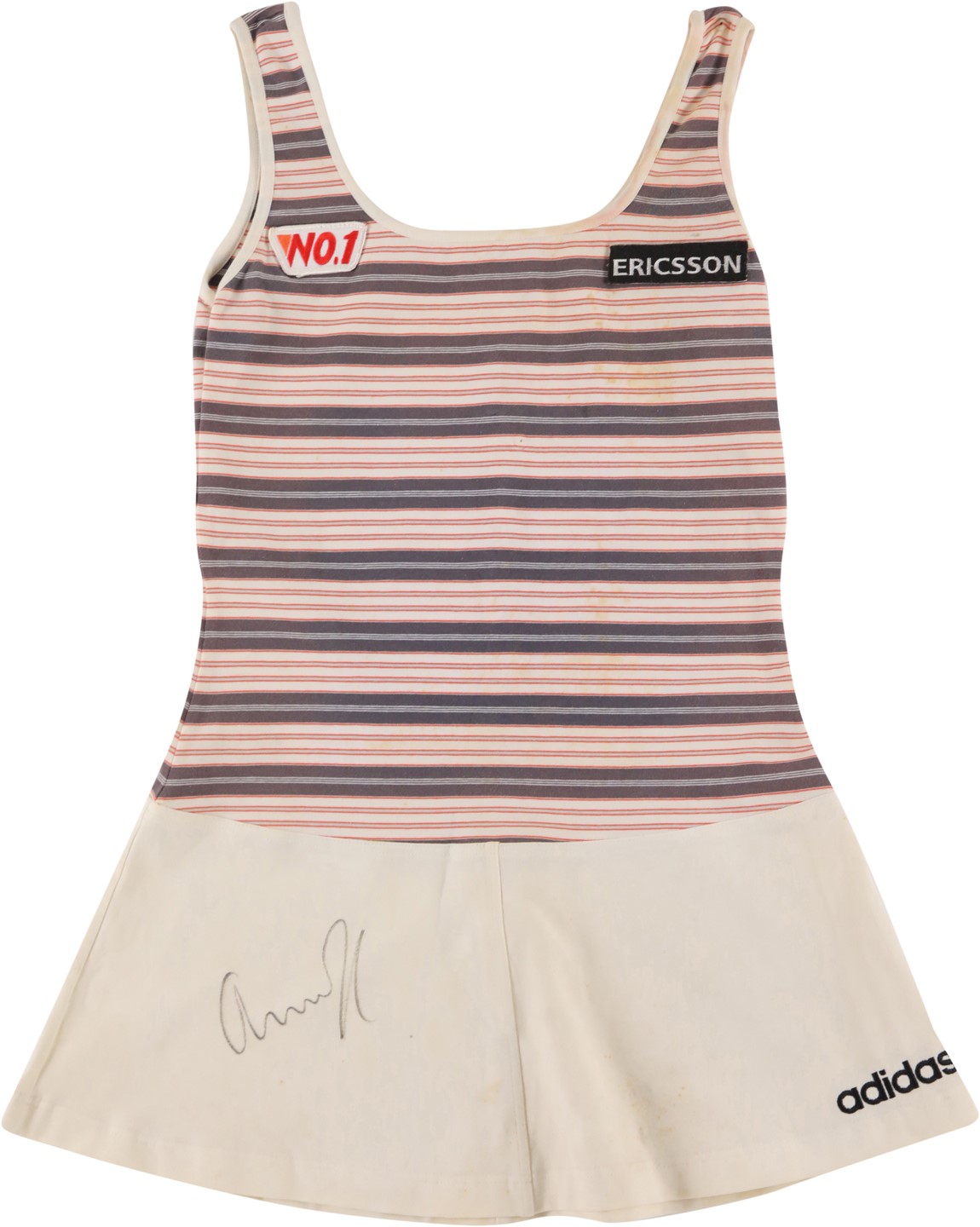 - Circa 1998 Anna Kournikova Signed Match Worn Dress (IMG & PSA LOAs)