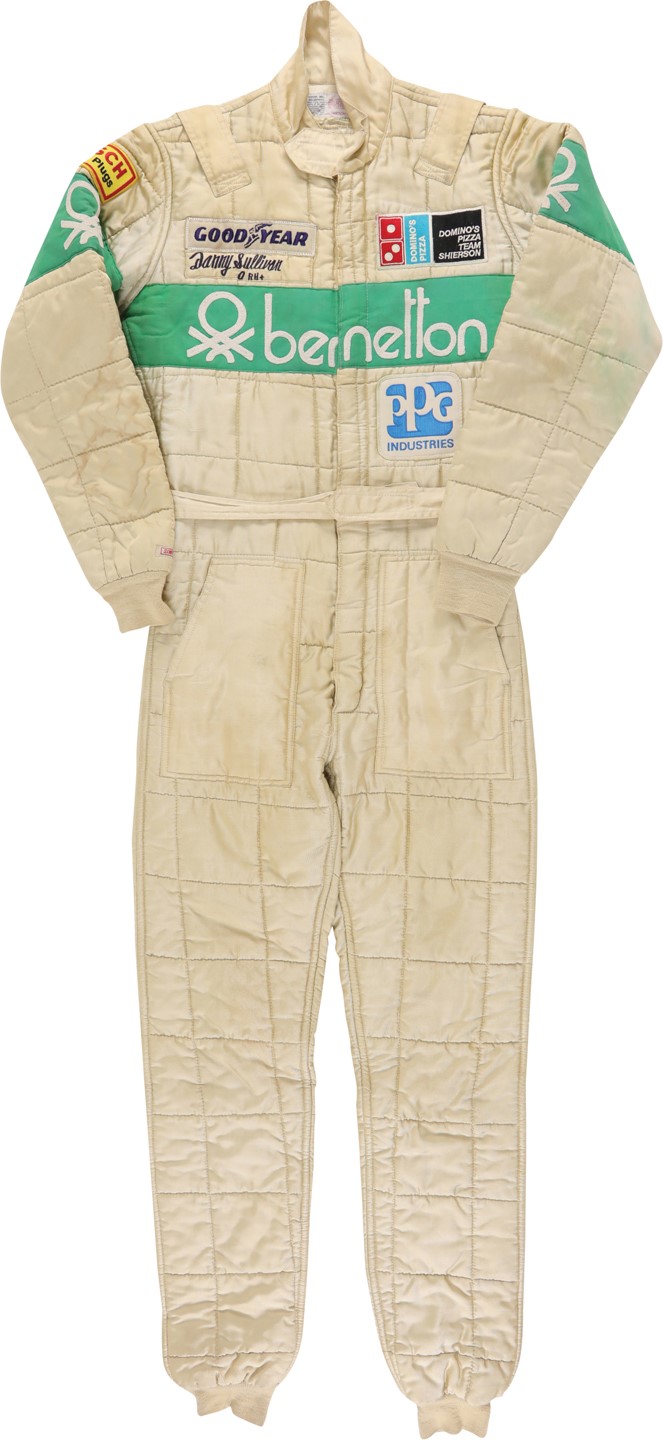 - Circa 1983 Danny Sullivan Race Worn Suit