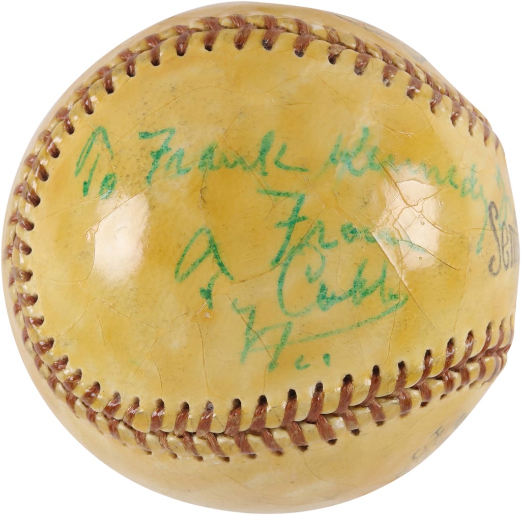 - 1959 Ty Cobb Single-Signed Baseball (PSA)