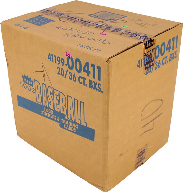 - 990 Fleer Baseball Factory Sealed 20/36 Count Box
