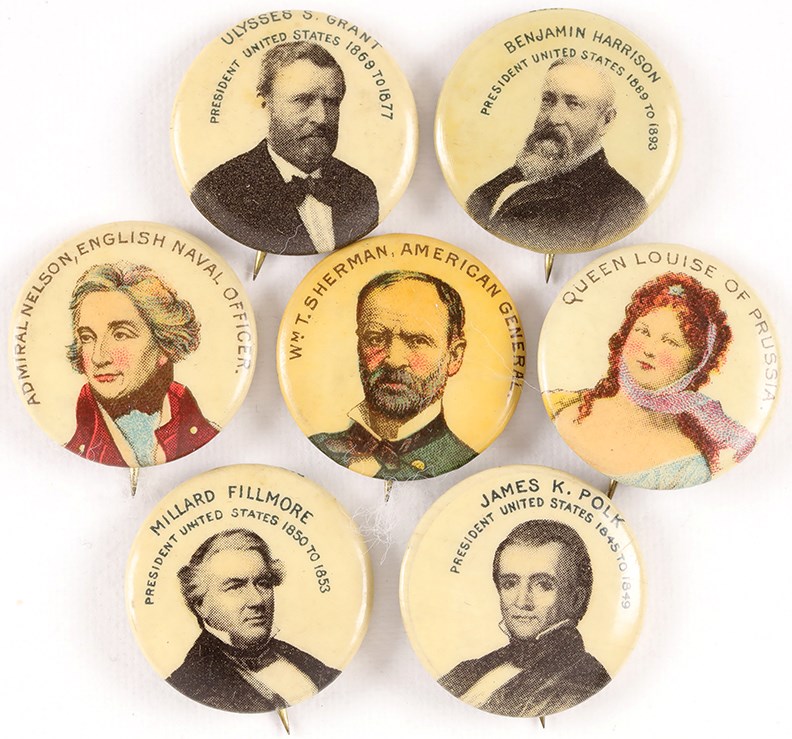 - 896  Pepsin Gum Collection (16) w/ multiple U.S. presidents