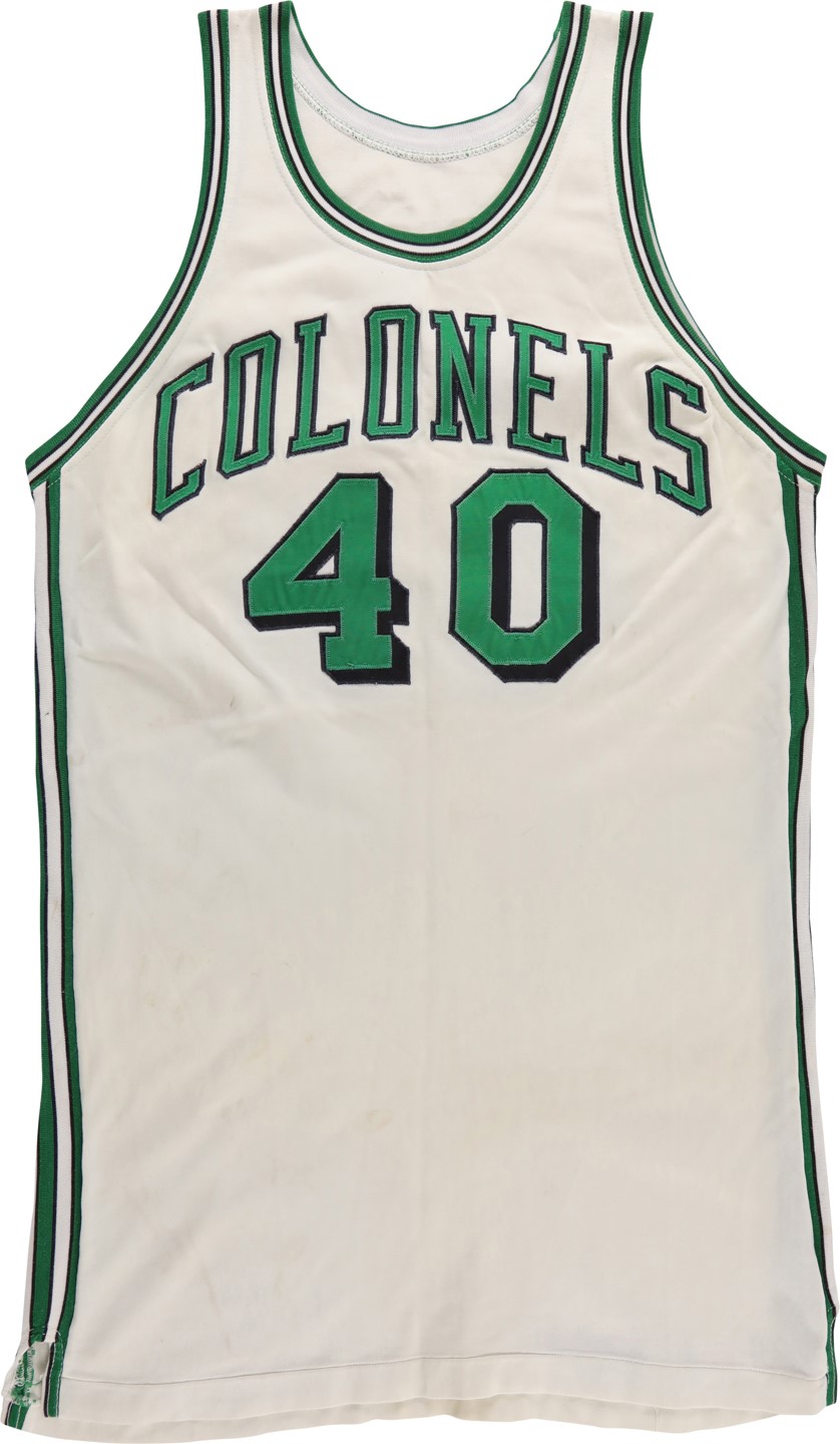 - Rare 1967-68 Larry Conley Inaugural Kentucky Colonels Season Game Worn Jersey