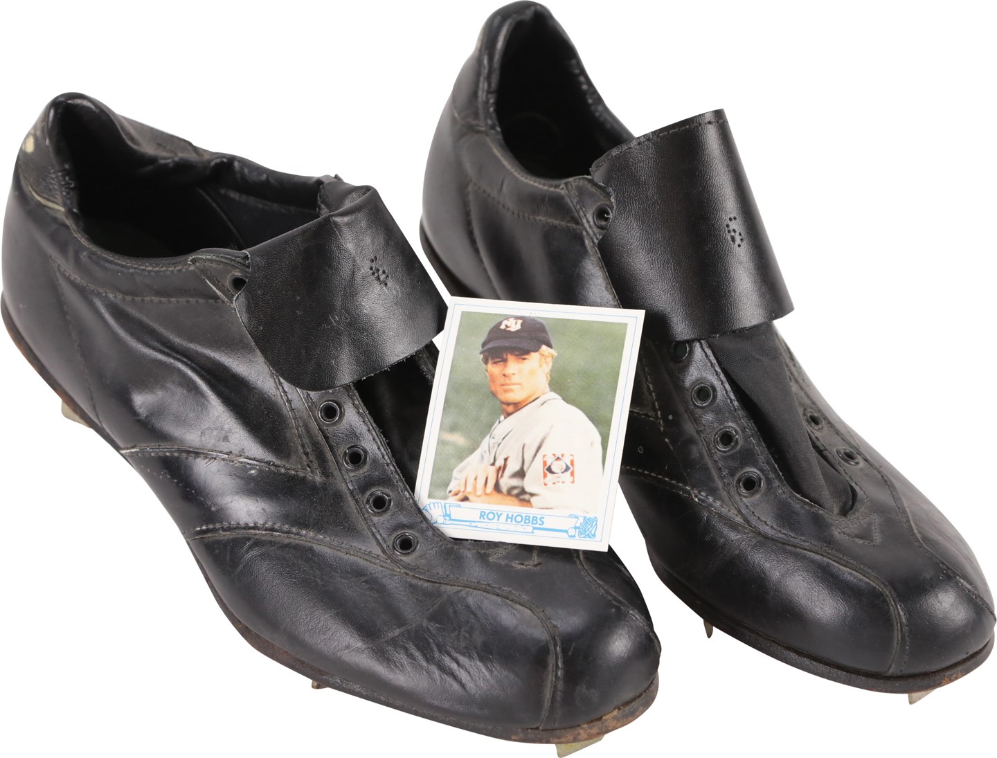 Baseball Equipment - Robert Redford "The Natural" Worn Cleats
