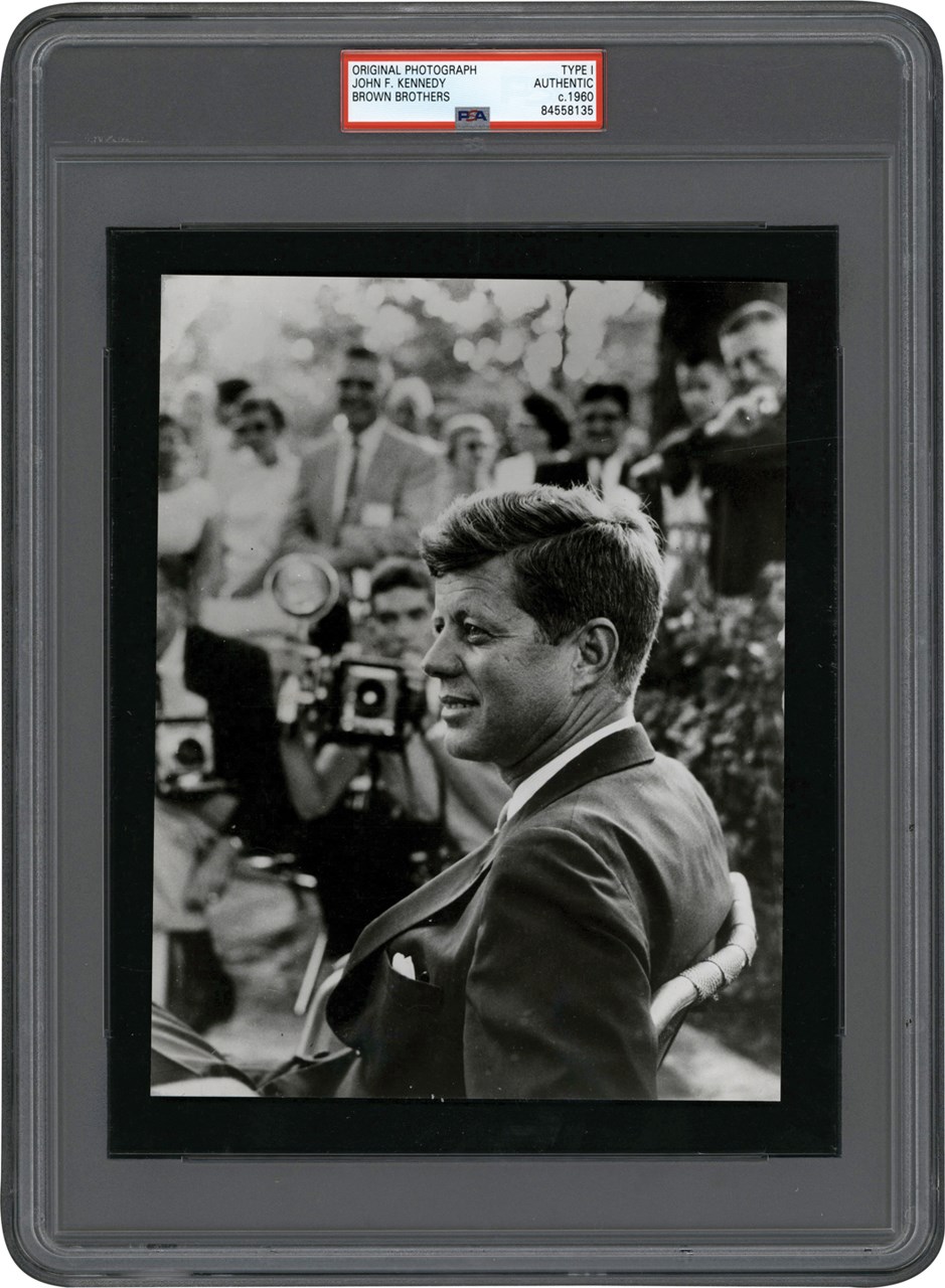 The Brown Brothers Photograph Collection - John F. Kennedy Photograph (PSA Type I)