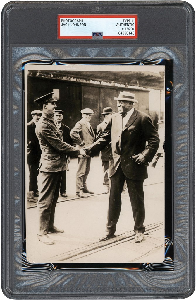 The Brown Brothers Photograph Collection - Jack Johnson Photograph (PSA Type III)