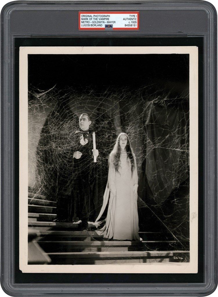 - 1935 Bela Lugosi "Mark of the Vampire" Publicity Photo (PSA Type I)