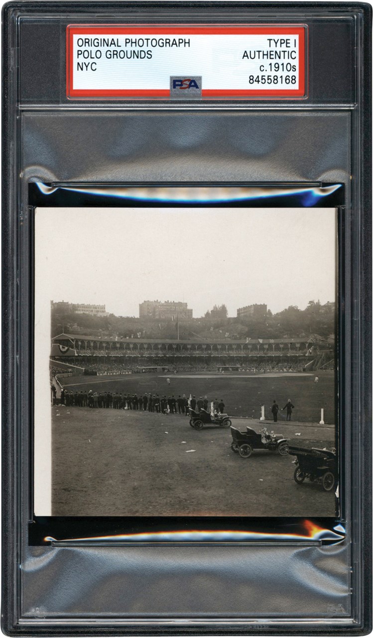 - Circa 1910s Polo Grounds Game-in-Progress Photograph (PSA Type I)